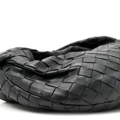 Nappa Intrecciato Mini Jodie Black Black