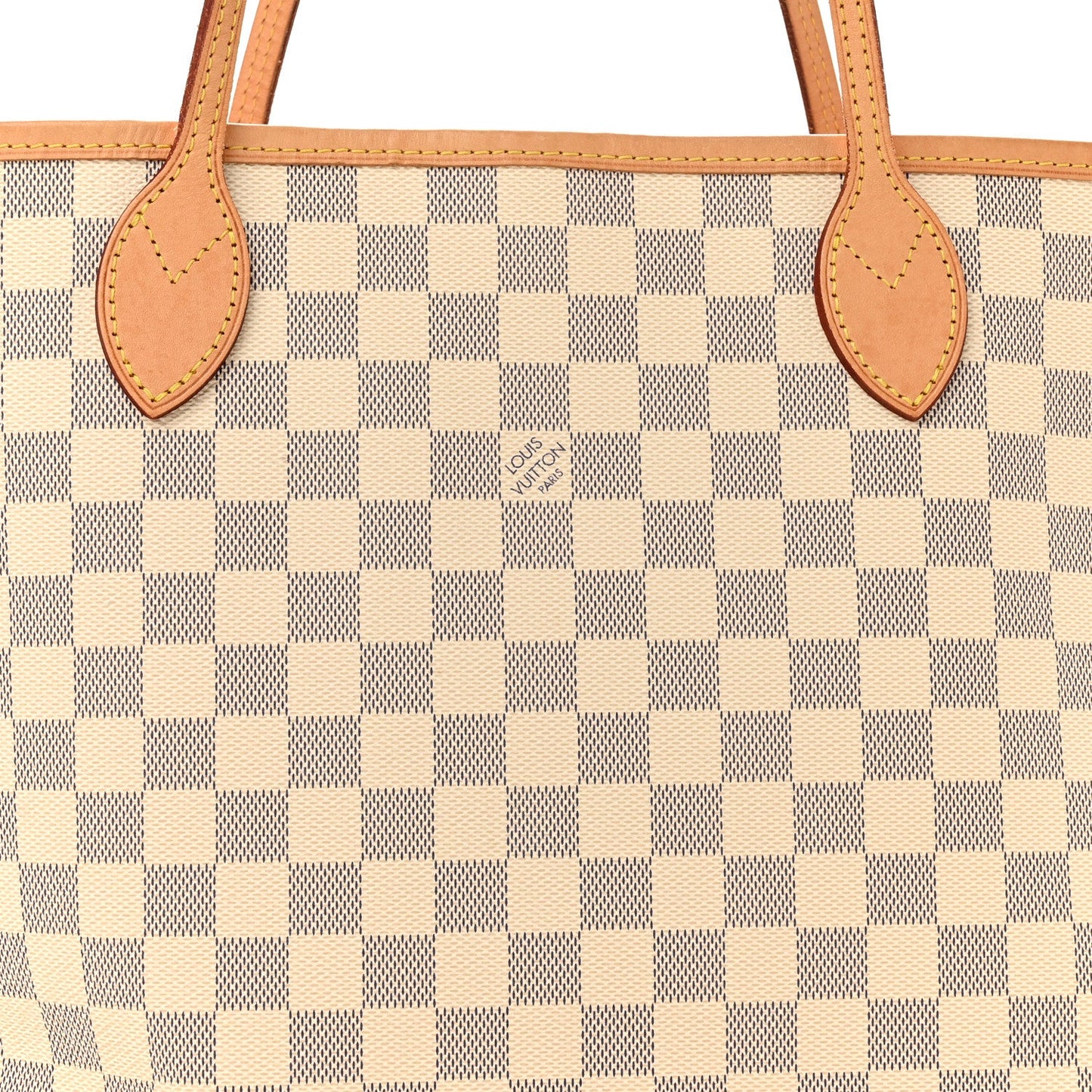 Damier Azur Neo Neverfull MM Rose Ballerine