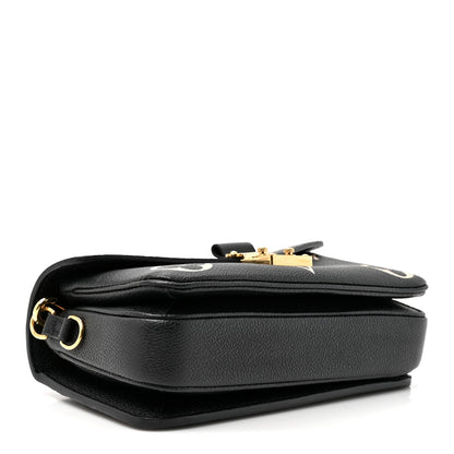 Empreinte Monogram Giant Pochette Metis East West Black Beige