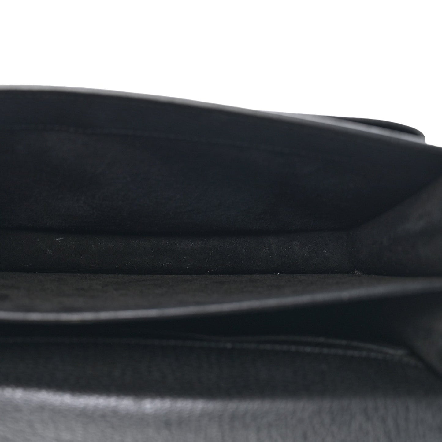 Calfskin Medium Monogram Sunset Satchel Black