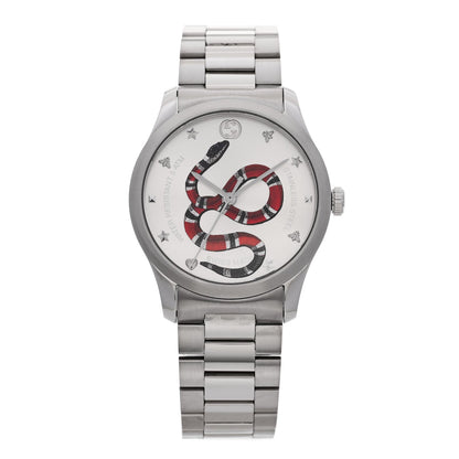 Stainless Steel 38mm G-Timeless Snake Quartz Watch