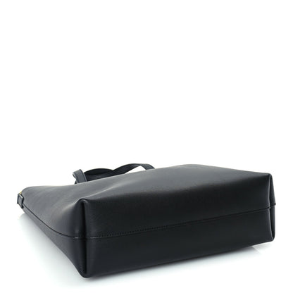 Calfskin Toy Shopping Tote  Black