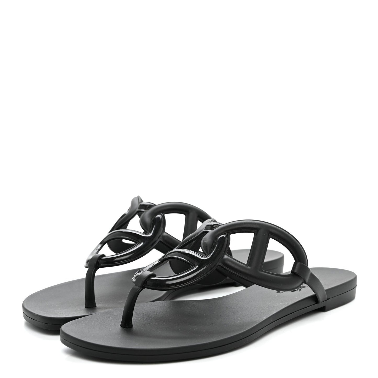 Rubber Womens Egerie Sandals 36 Black