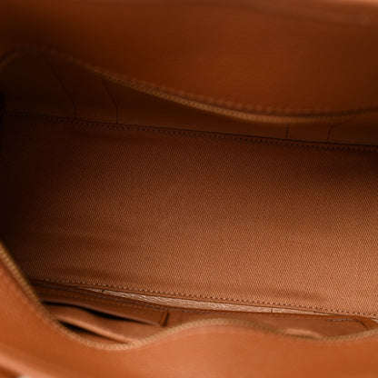 Grained Calfskin Medium The Tote Bag Argan Oil