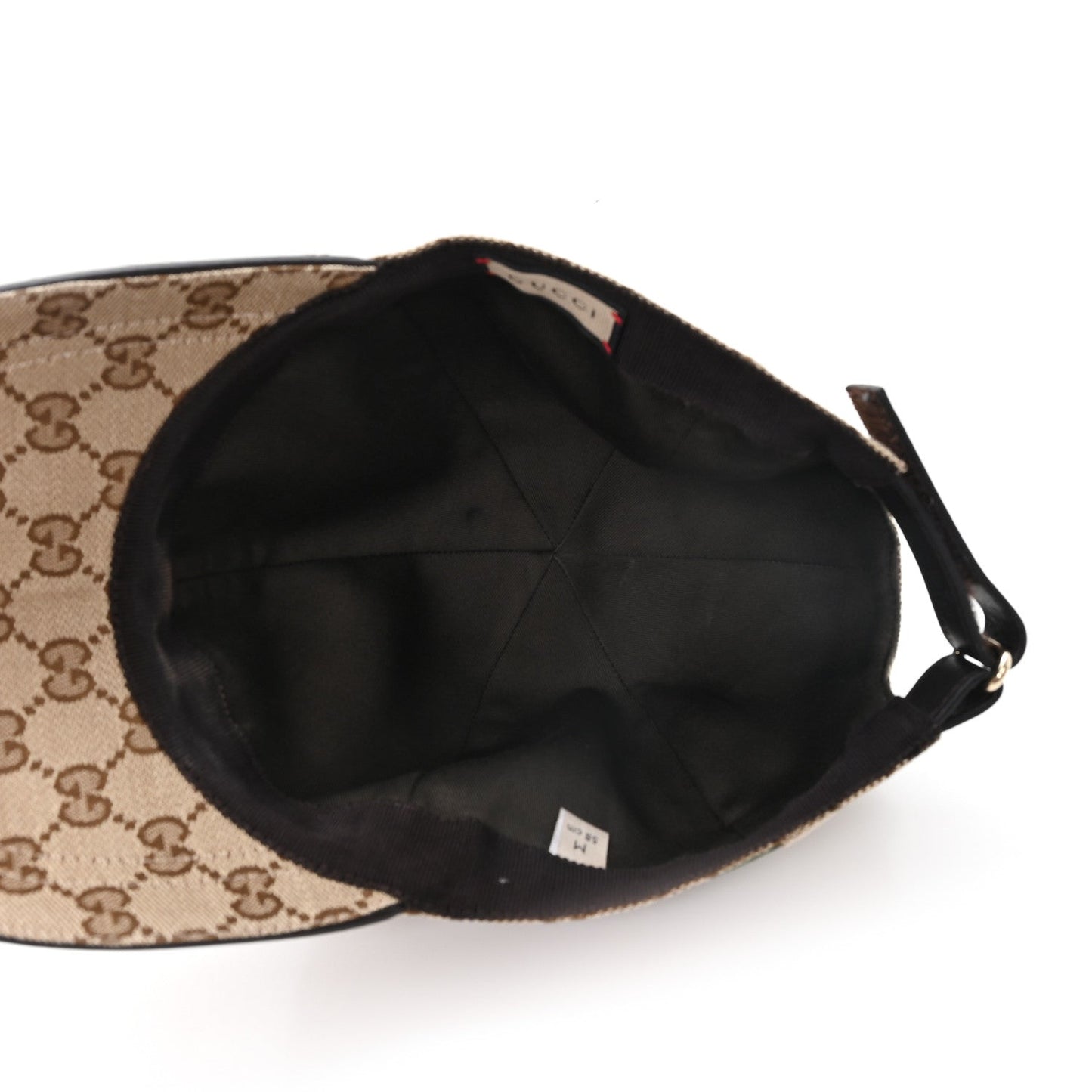 Monogram Web Baseball Hat M Beige Cocoa