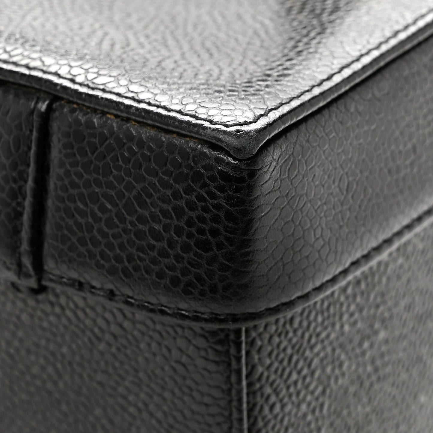 Caviar Vanity Train Case Black