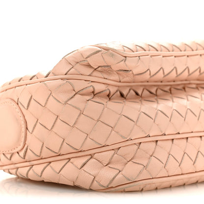 Nappa Intrecciato Crossbody Flamingo