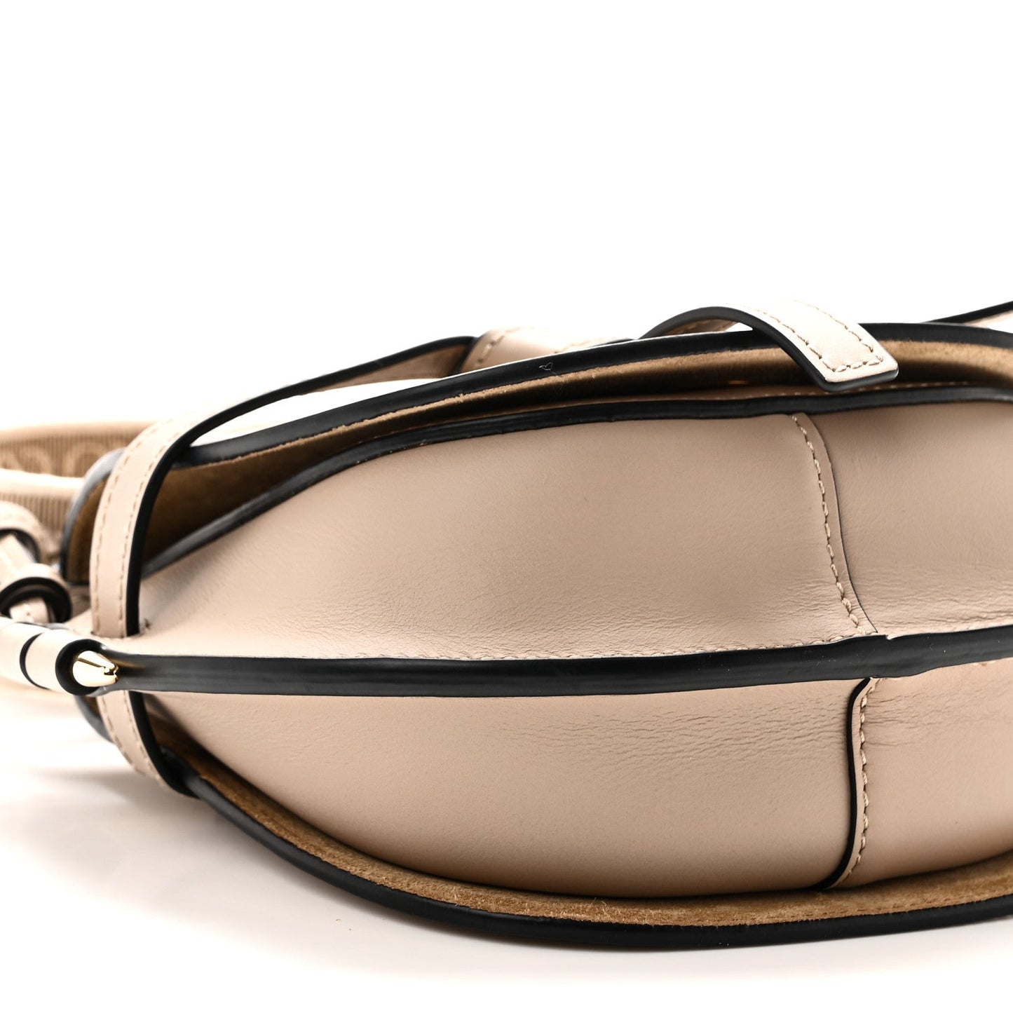 Calfskin Jacquard Mini Gate Dual Bag Clay