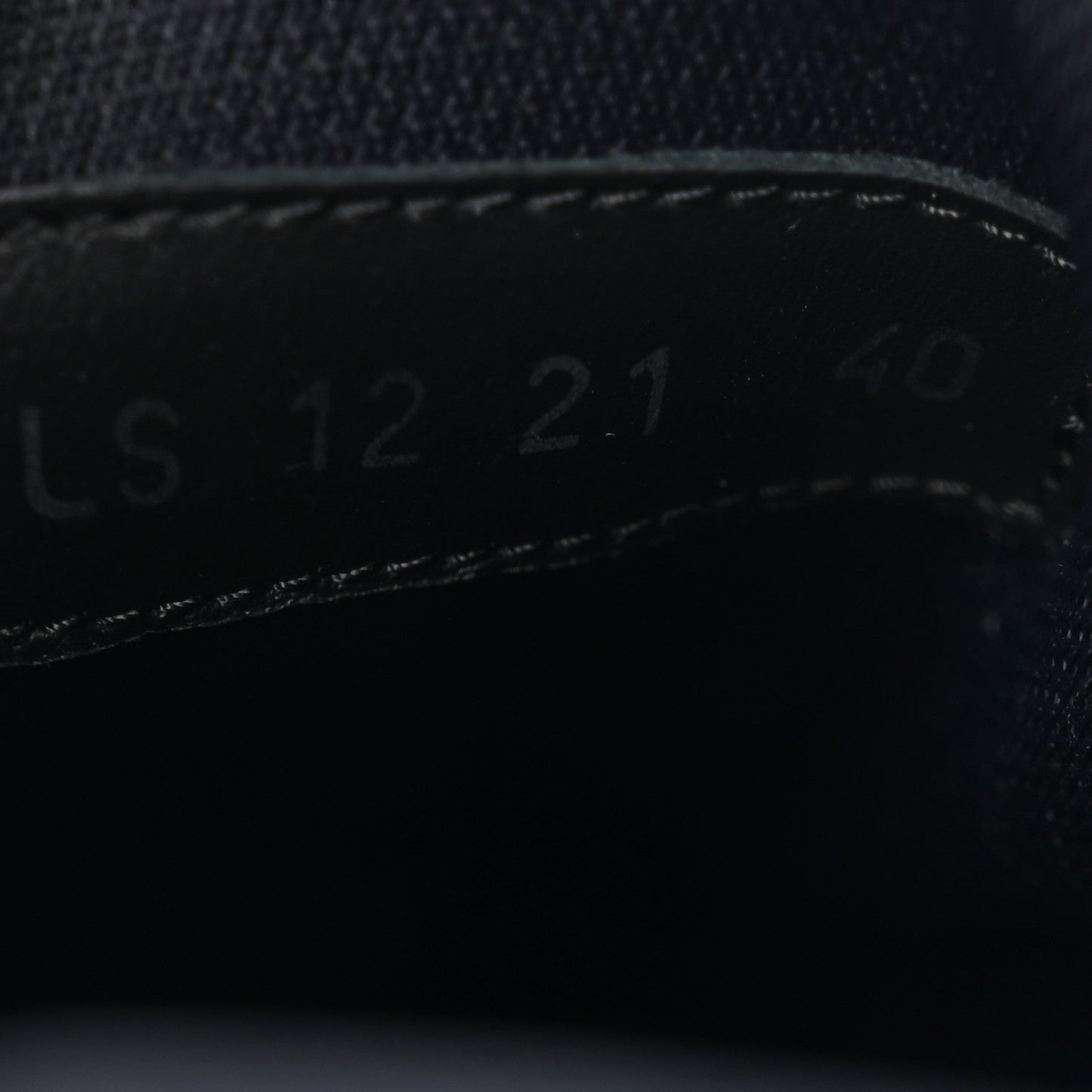 Technical Mesh Calfskin Mens B22 Sneakers 40 Black