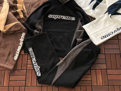 TOP￥~256 PANTS￥~219 S🔥P🔥E🔥E HOODIE TROUSERS FLEECE