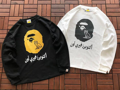 BAPE & OVO LONG-SLEEVE