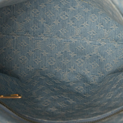 Monogram Denim CarryAll PM Sky Blue