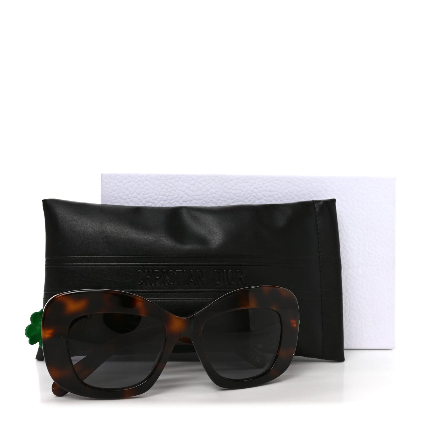 Clover S3I Square Sunglasses Tortoise