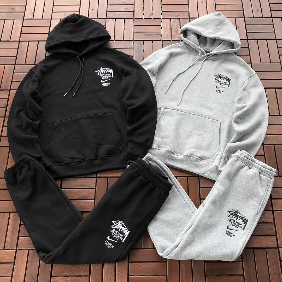 TOP￥ 175 PANTS￥ 169 N🔥K🔥& ST🔥S🔥Y HOODIE TROUSERS FLEECE