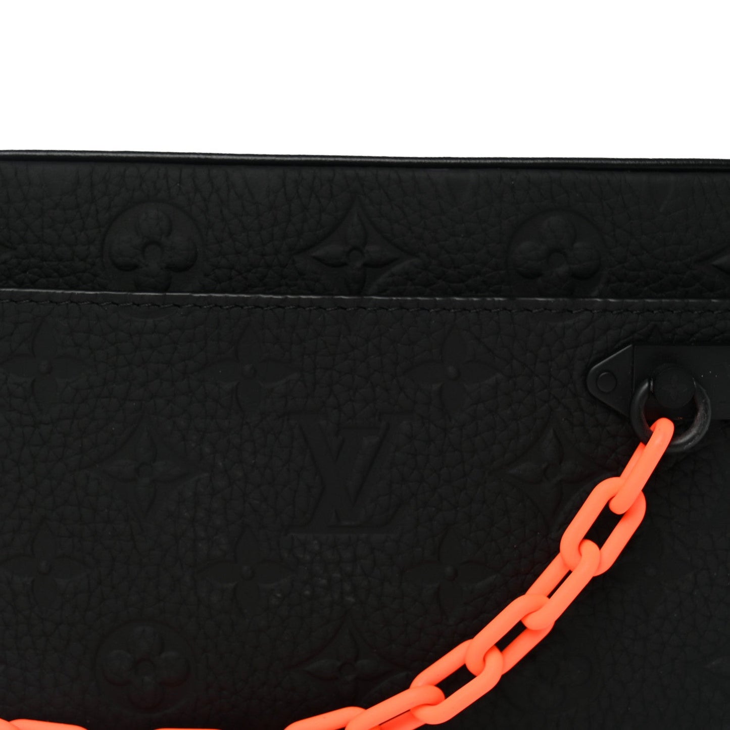 Taurillon Monogram Uniformes Solar Ray Soft Pochette Volga Belt Bag Black