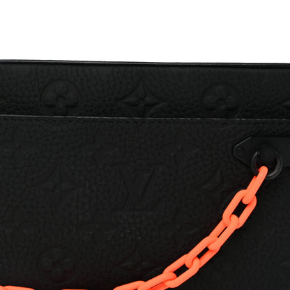 Taurillon Monogram Uniformes Solar Ray Soft Pochette Volga Belt Bag Black