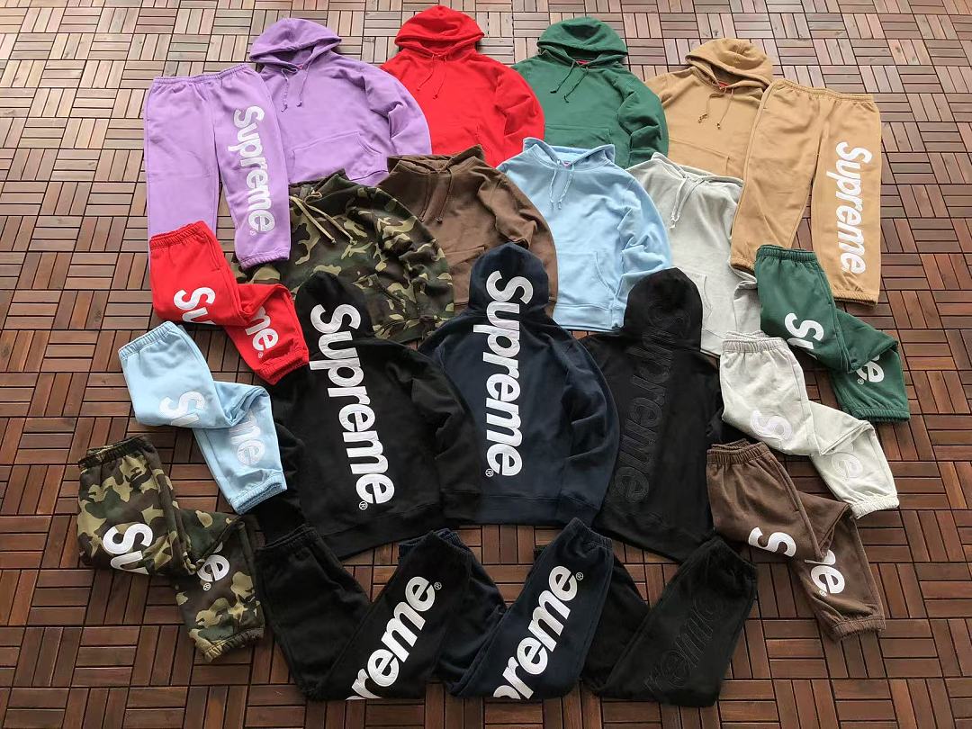 TOP￥~219 PANTS￥~189 S🔥P🔥E🔥E HOODIE TROUSERS FLEECE