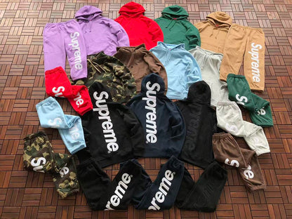 TOP￥~219 PANTS￥~189 S🔥P🔥E🔥E HOODIE TROUSERS FLEECE