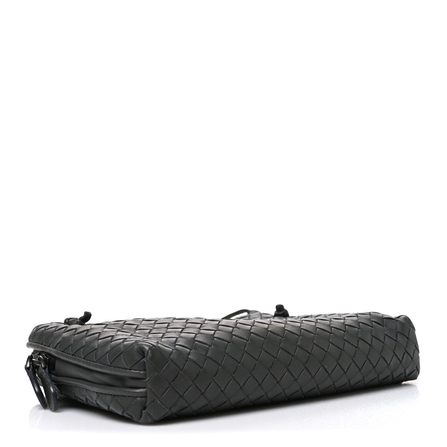 Nappa Intrecciato Nodini Crossbody Messenger New Light Grey