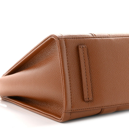 Grained Calfskin Medium The Tote Bag Argan Oil