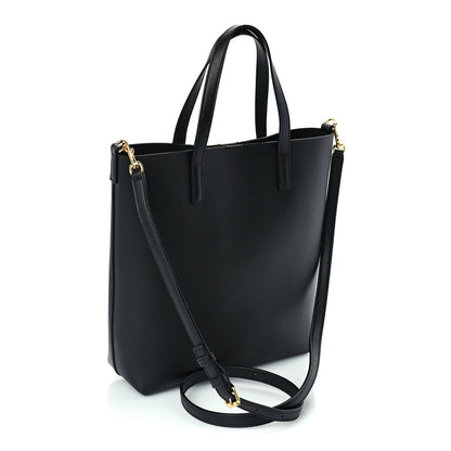 Calfskin Toy Shopping Tote  Black