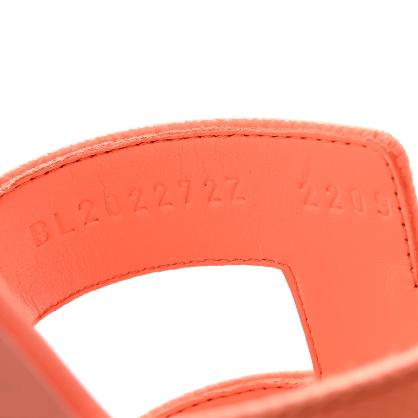Epsom Oran Sandals 39.5 Orange Joey