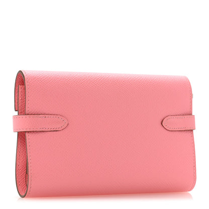 Epsom Medium Kelly Wallet Rose Confetti