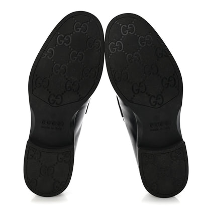 Davis Bull Mens Horsebit Loafers 10 Black