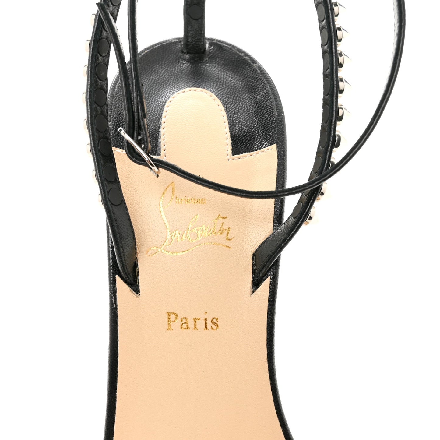 Kid Spiked So Me 100 Sandals 38.5 Black