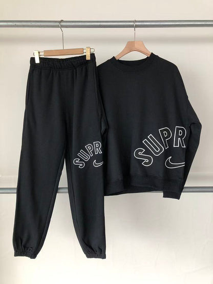 TOP￥~119 PANTS￥~119 S🔥P🔥E🔥E & N🔥K🔥SWEATER TROUSERS FLEECE