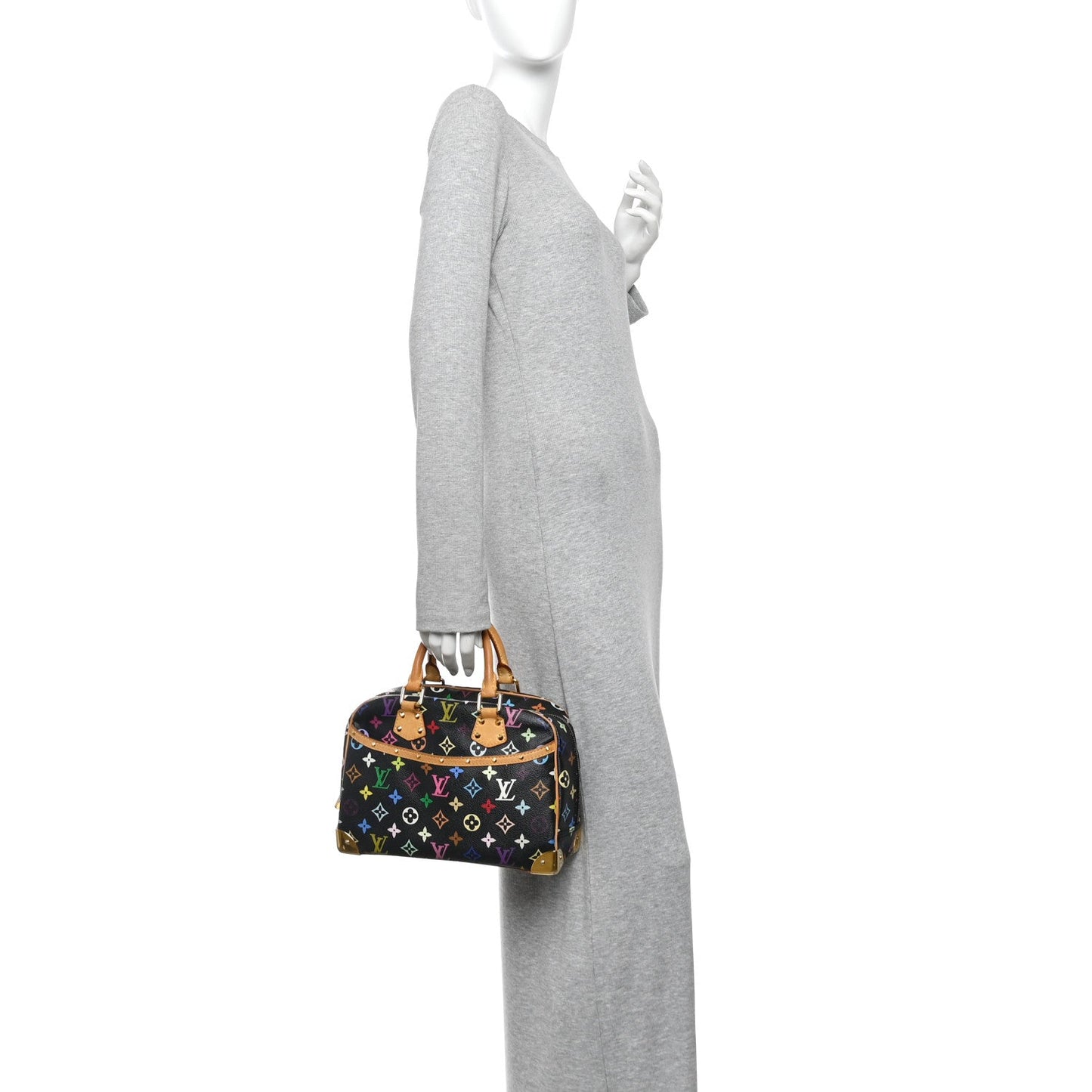 Monogram Multicolor Trouville Black