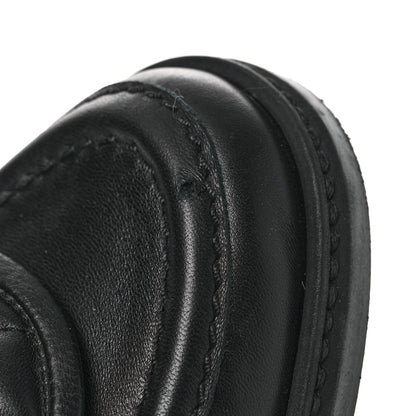 Lambskin Quilted CC Turnlock Loafers 37 Black 37 Black