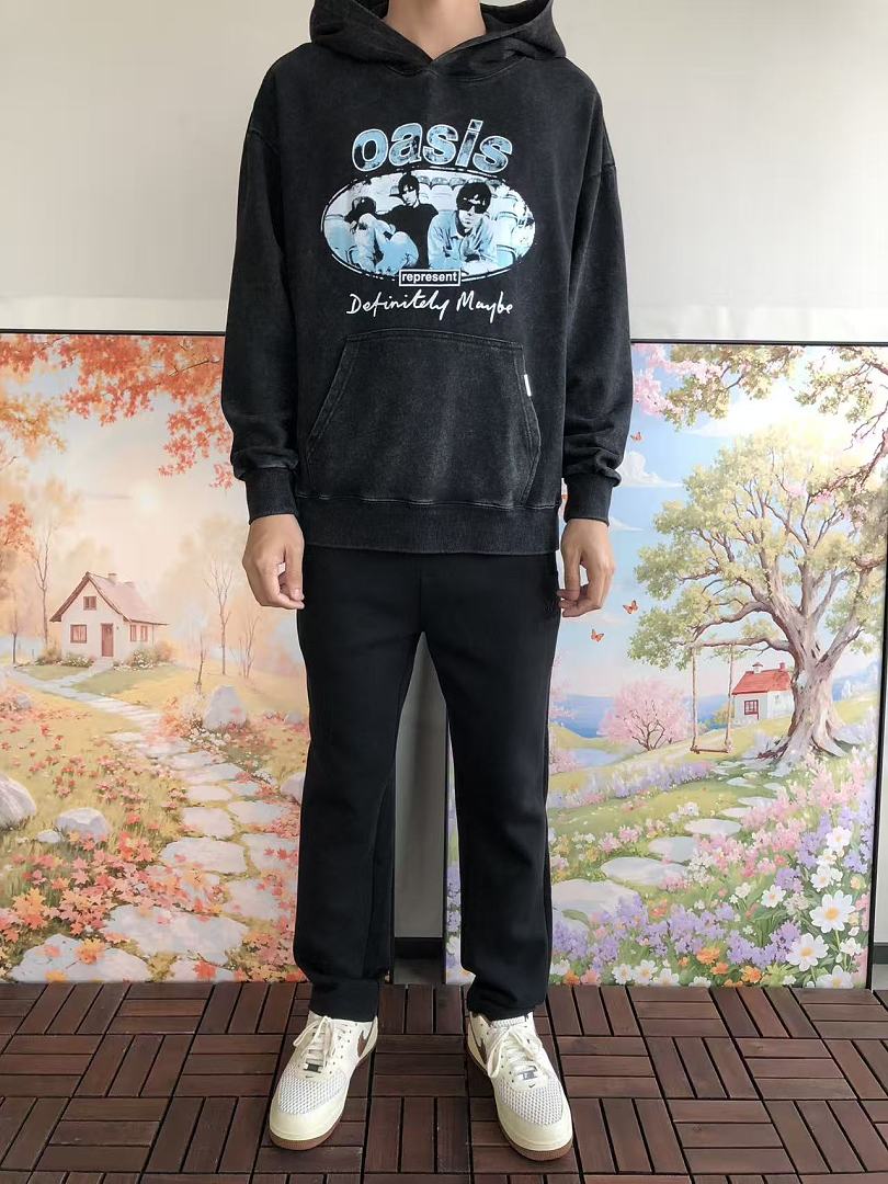 REPRESENT & OASIS HOODIE