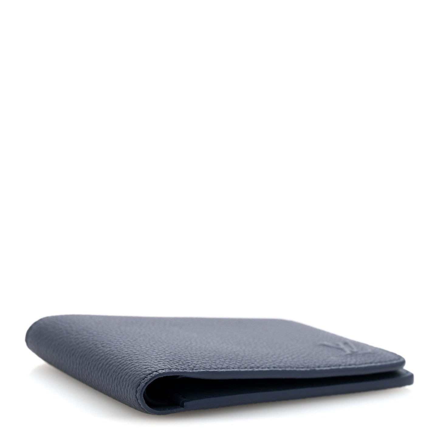 Grained Calfskin Multiple Wallet Navy