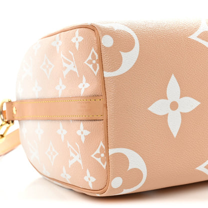 Monogram Giant By The Pool Speedy Bandouliere 25 Brume