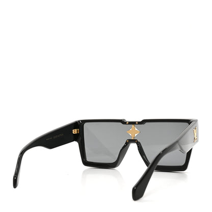 Acetate Swarovski Crystal Cyclone Sunglasses Z1578E Black
