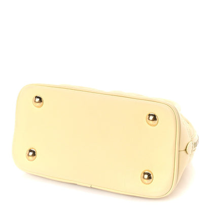 Calfskin Bubblegram Alma BB  Banana
