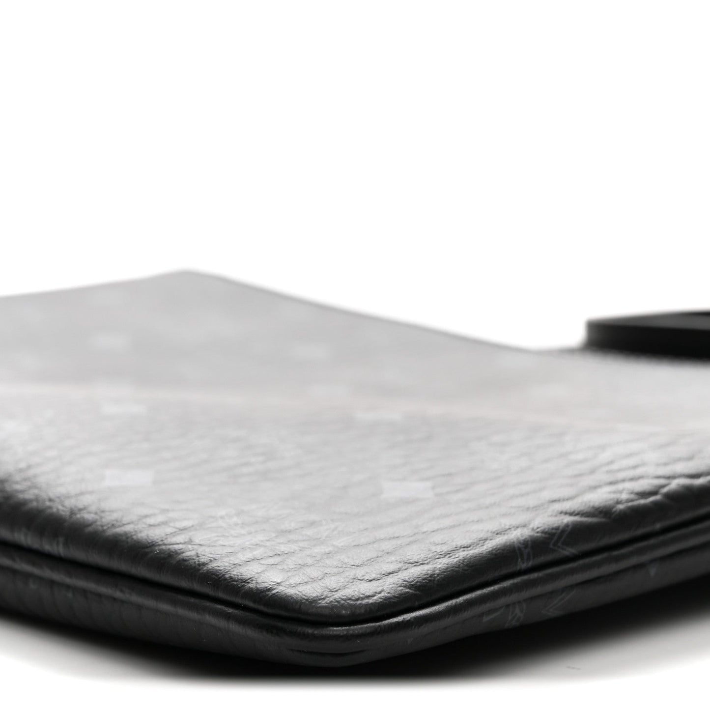 Visetos Medium Crossbody Pouch Black