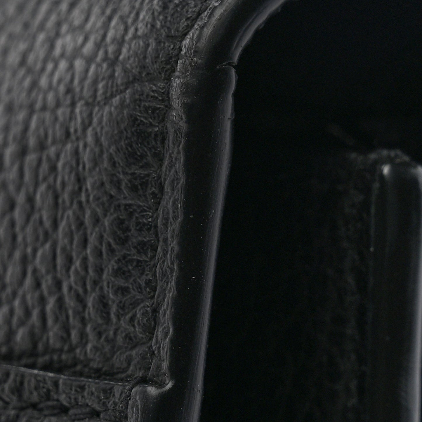 Calfskin Medium Monogram Sunset Satchel Black