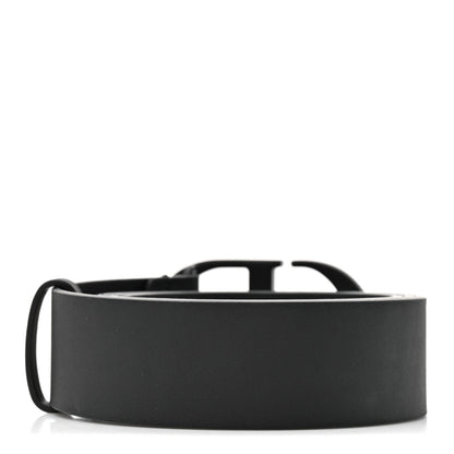 Ultra Matte Calfskin 35mm Montaigne Belt 85 34 Blue Black