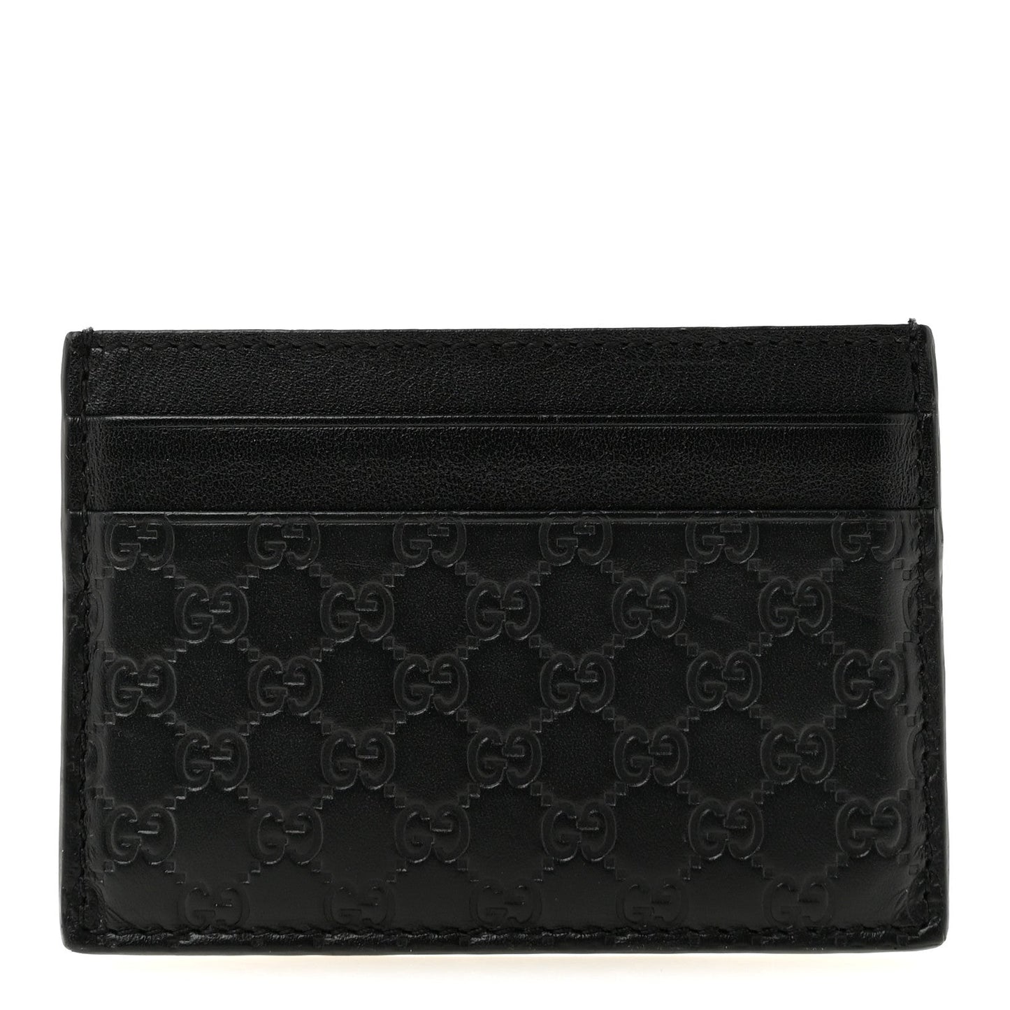 Microguccissima Card Holder Black