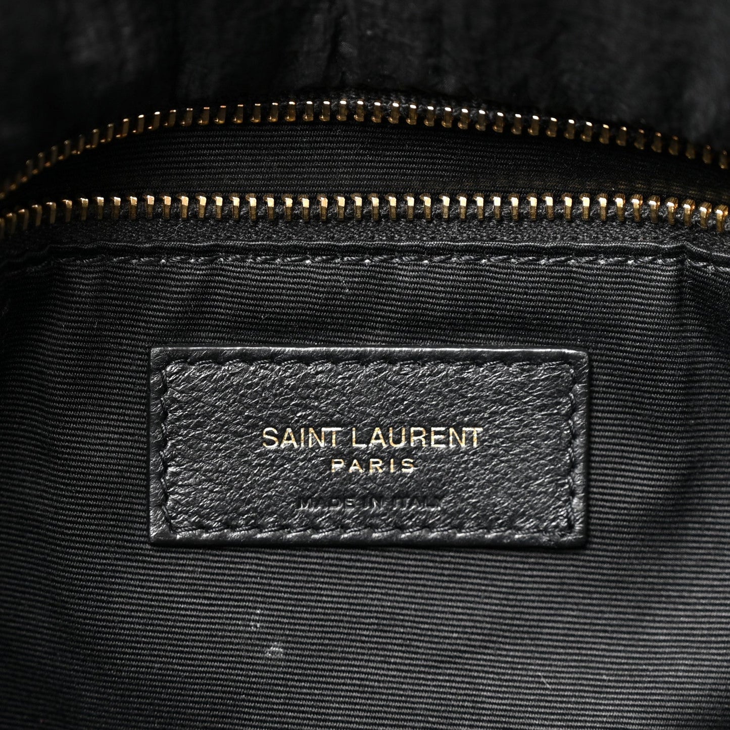 Nylon Quilted Small Loulou Puffer Monogram Chain Satchel Black