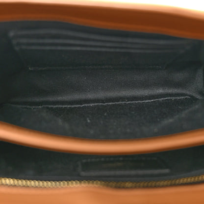 Suede Toy Loulou Shoulder Bag Cinnamon