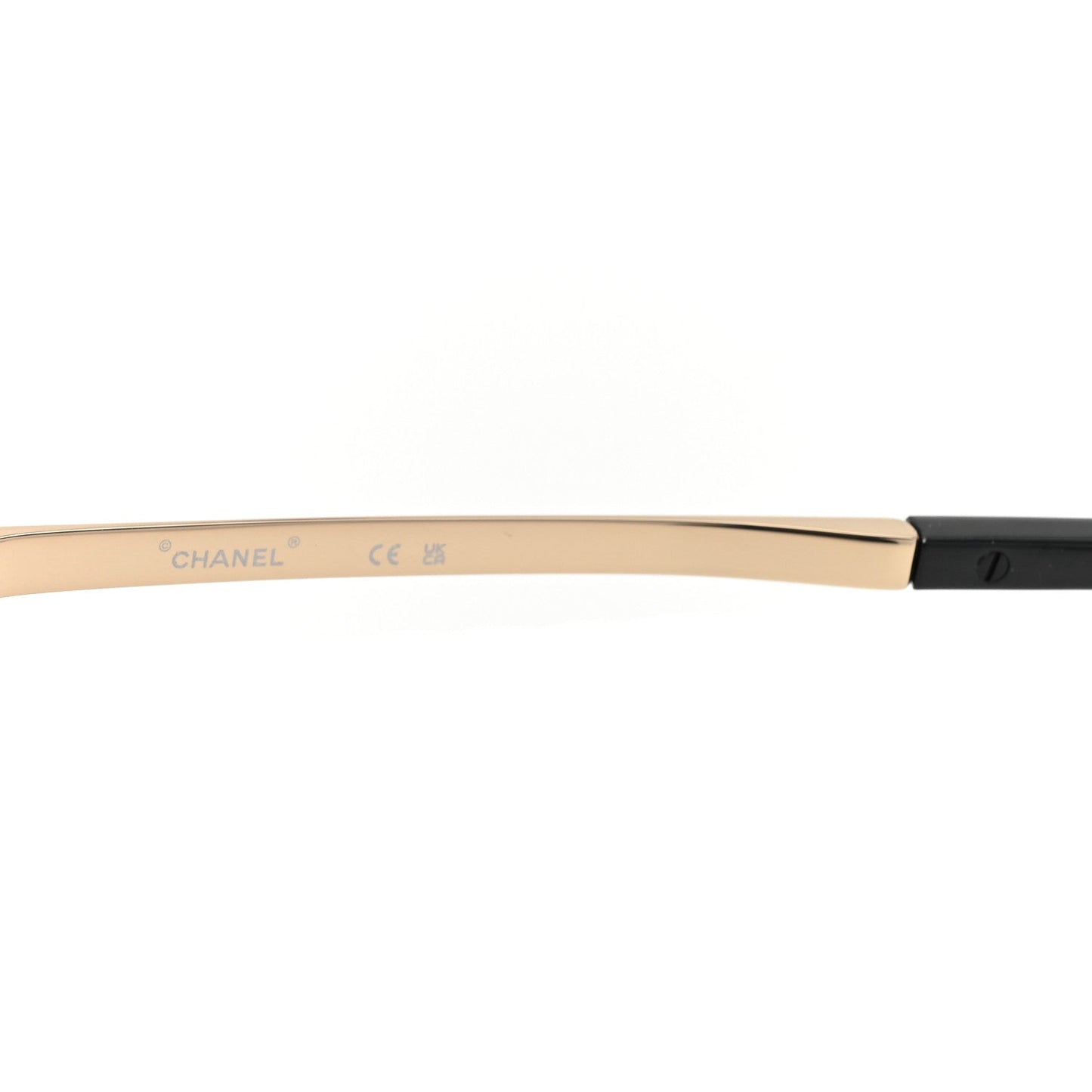 Metal Round Camellia Sunglasses 71573 Gold