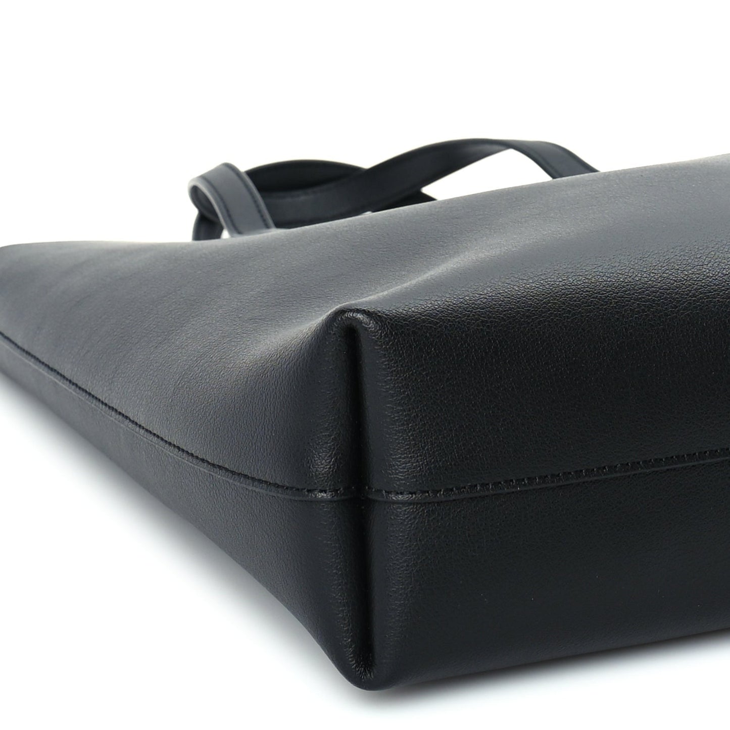 Calfskin Toy Shopping Tote  Black