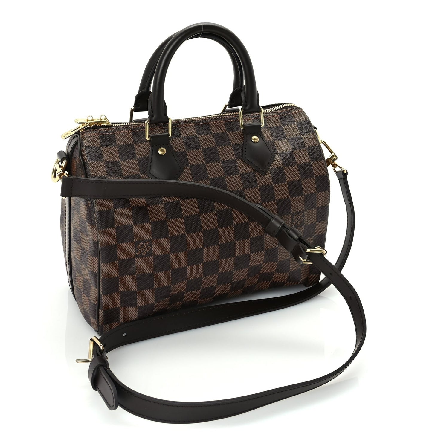 Damier Ebene Speedy Bandouliere 25
