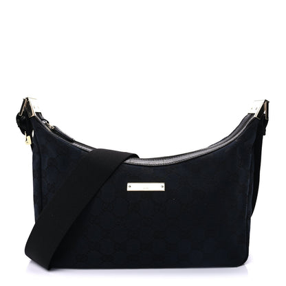 Monogram Small Hobo Black