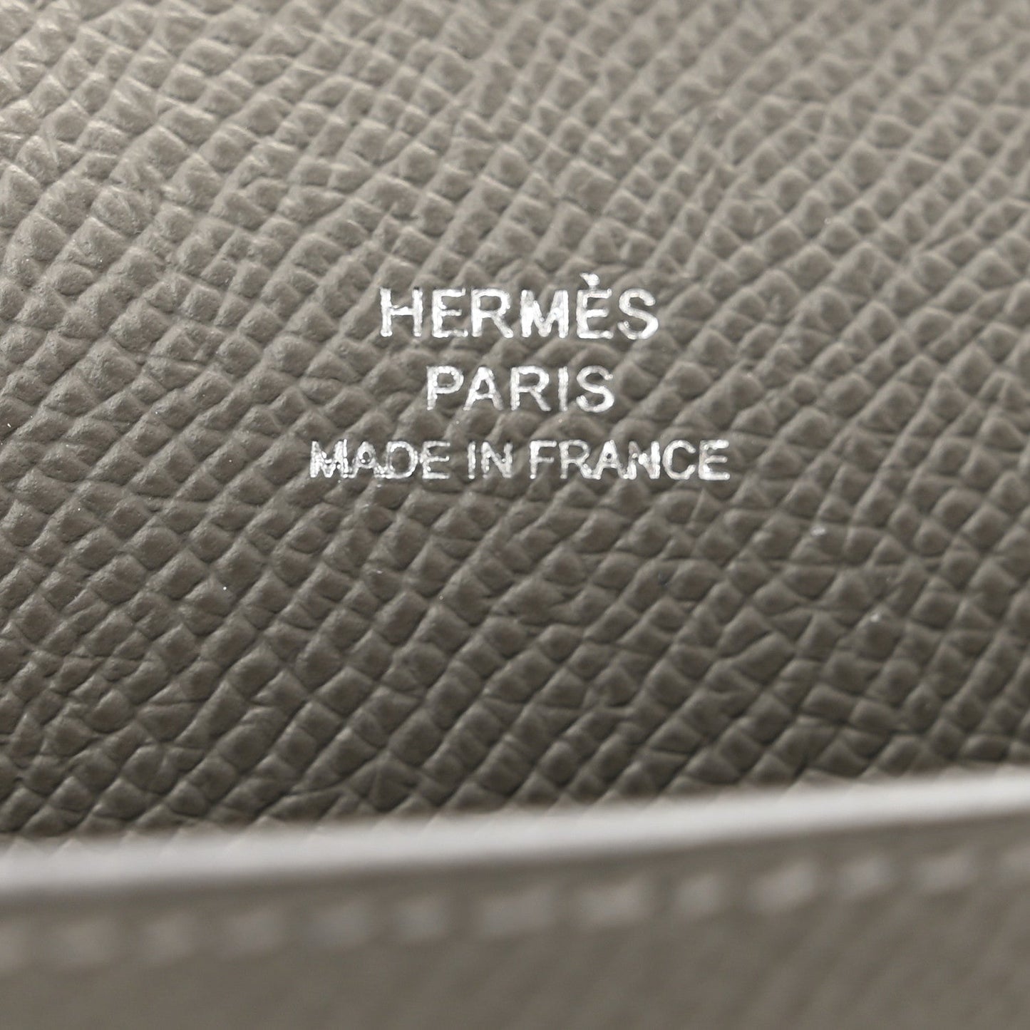 Epsom Hermesnap Wallet Gris Meyer