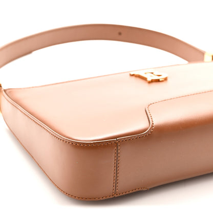 Smooth Calfskin TB Shoulder Bag Warm Tan