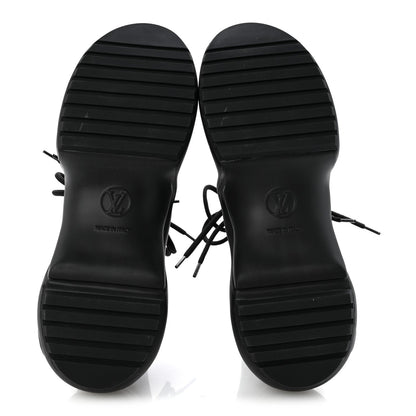 Calfskin Patent Monogram LV Archlight Sneakers 38.5 Black